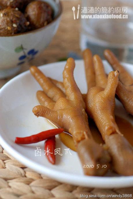 卤水凤爪的做法(卤酱菜)